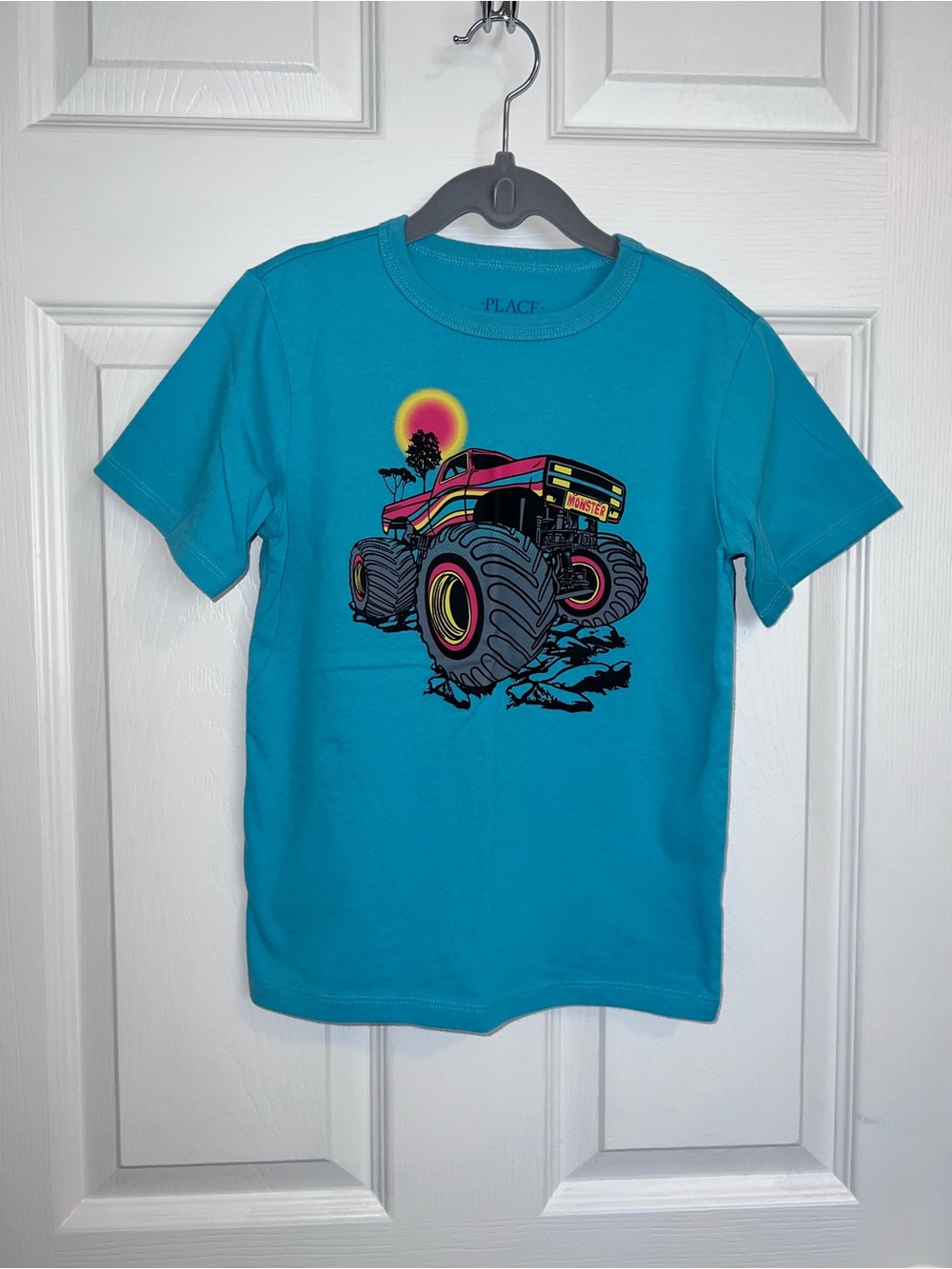 Kids 5/6 Monster Truck Graphic T-Shirt